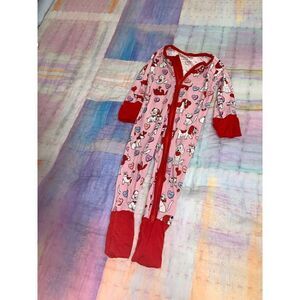 Little sleepies puppy love valentines zippy 3/6
